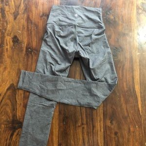 Lululemon Wunder Under Grey Sz 4